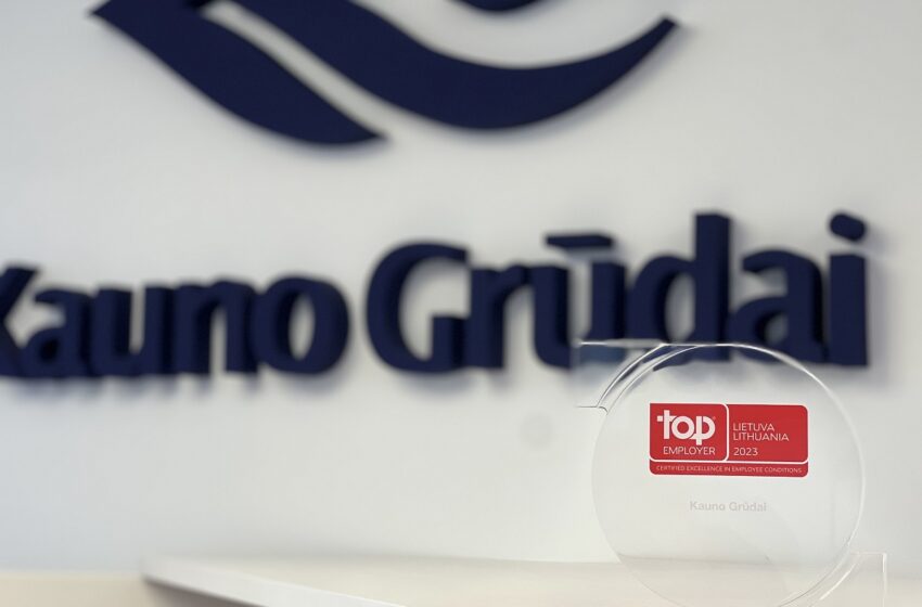  Prestižinį geriausių šalies darbdavių sąrašą papildė dar viena Lietuvos įmonė