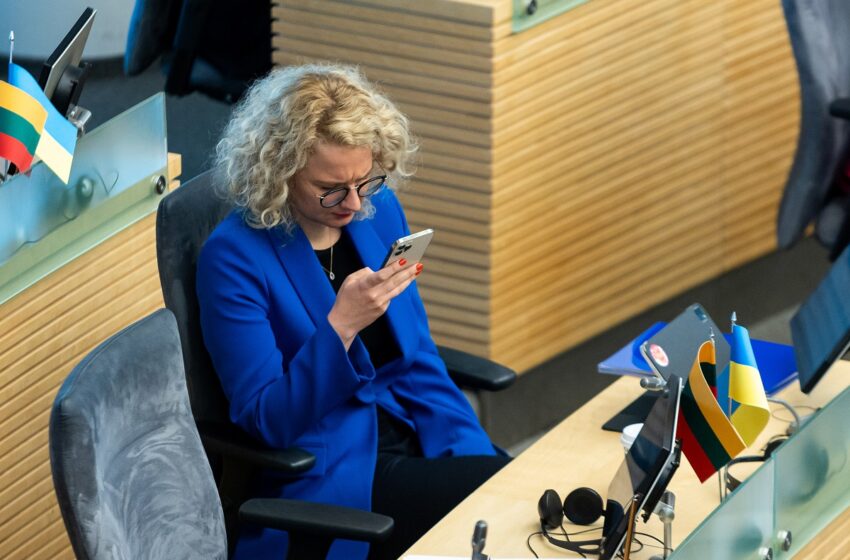  Seimo etikos sargai pripažino A. Armonaitę suklaidinus gyventojus