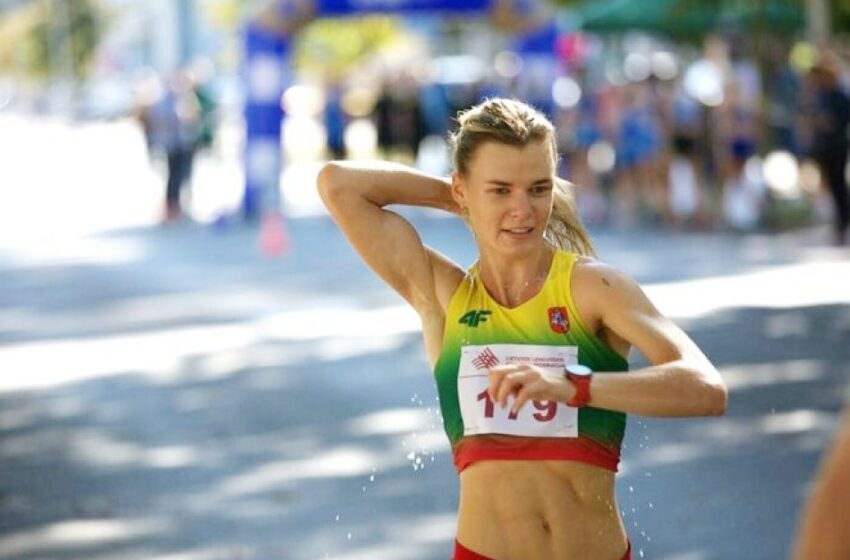  Kraštietė – Lietuvos 10 km sportinio ėjimo čempionė
