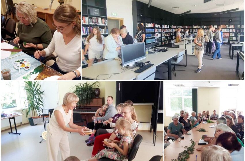  Įgyvendino kultūrinės veiklos projektą „Nuo knygos iki meno“